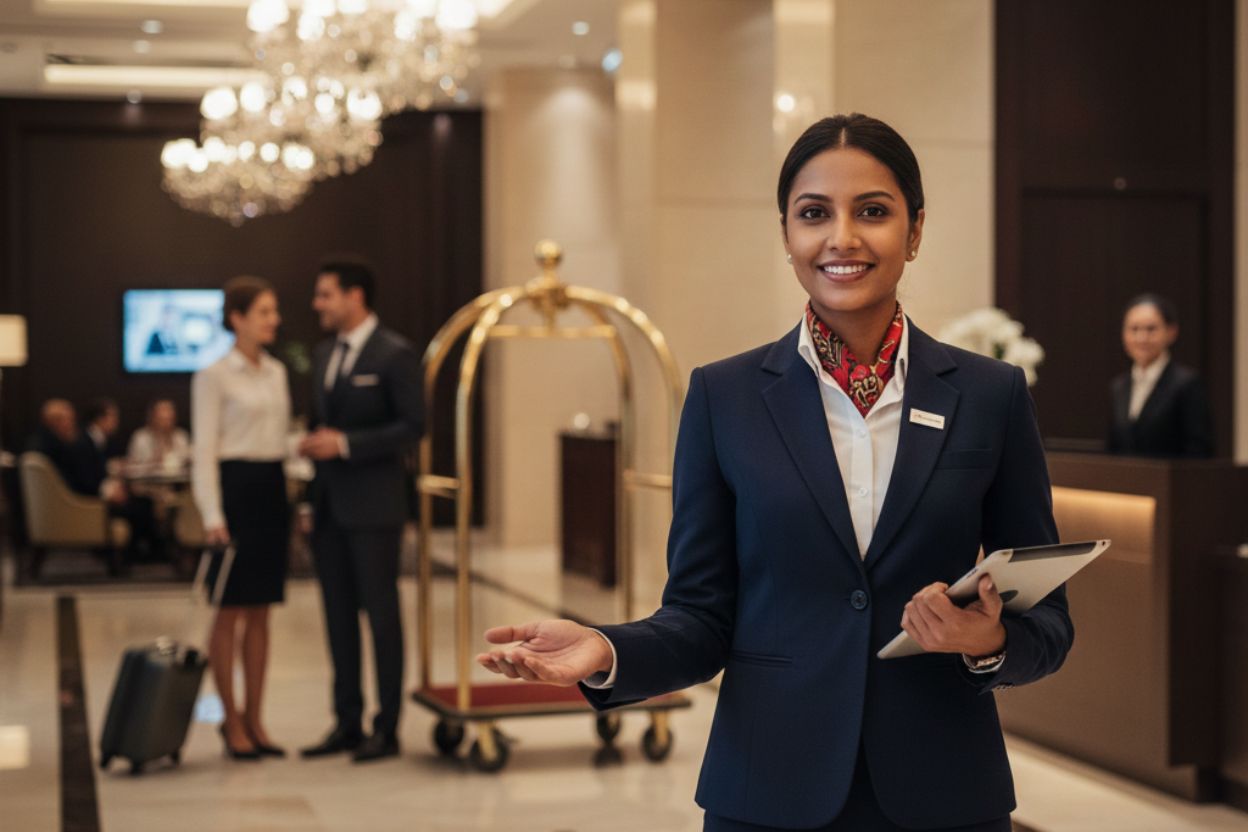 Hotel management training at Sri Maniya Institute