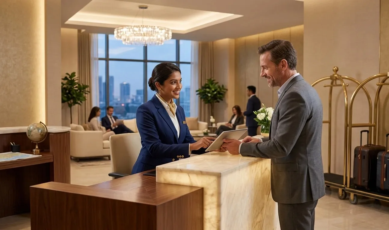 Hotel management training at Sri Maniya Institute