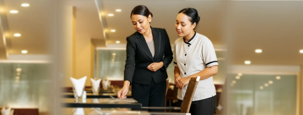 Hotel management training at Sri Maniya Institute