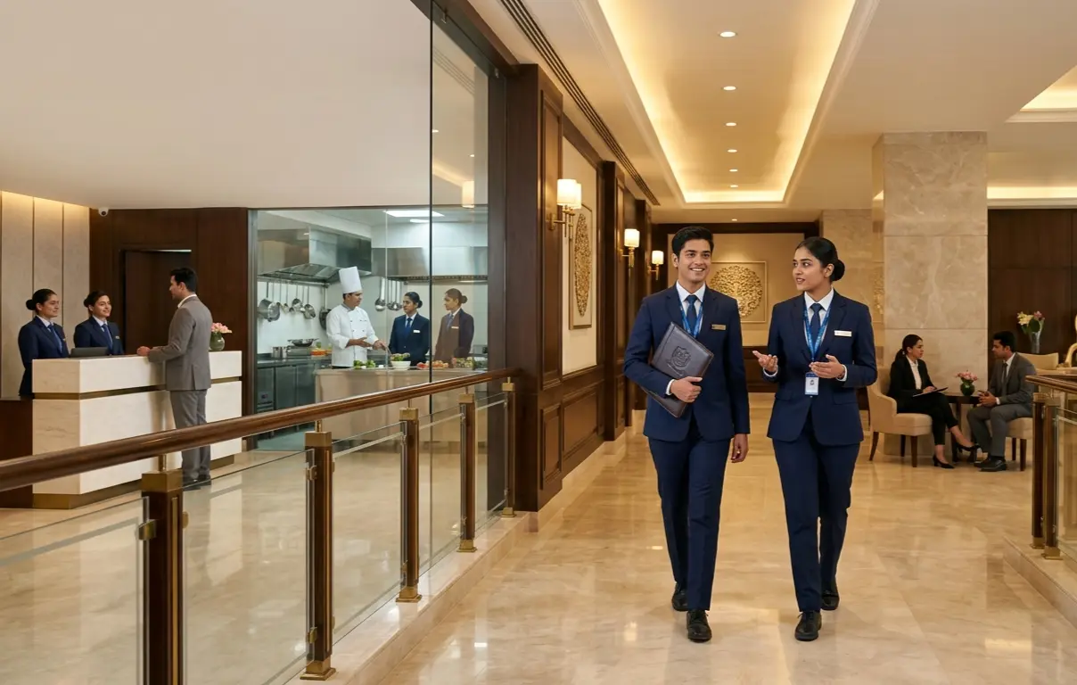 Hotel management training at Sri Maniya Institute