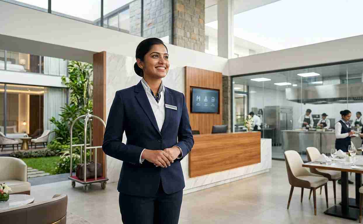Hotel management training at Sri Maniya Institute