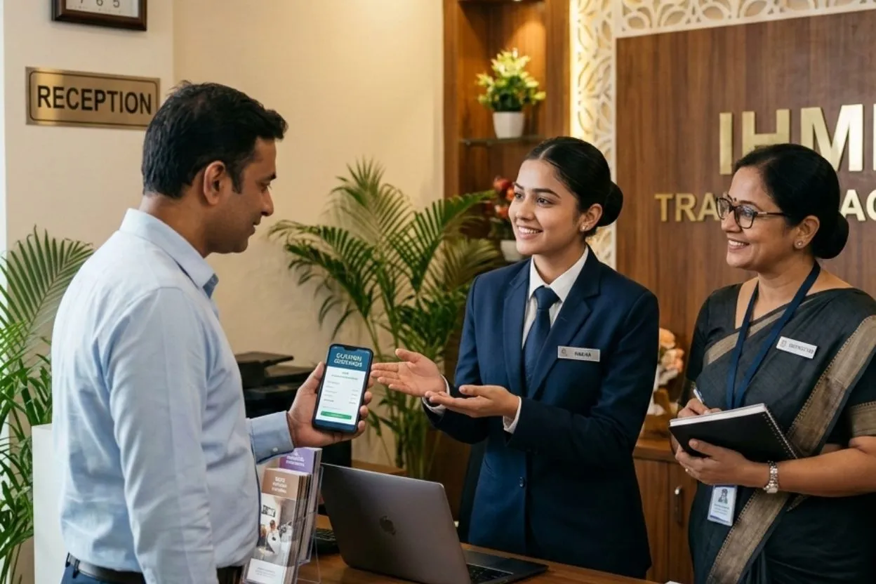 Hotel management training at Sri Maniya Institute