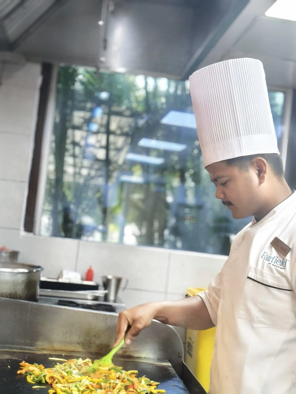 Abdul Basith — placed as Commi 3 at Fairfield By MARRIOTT MWC