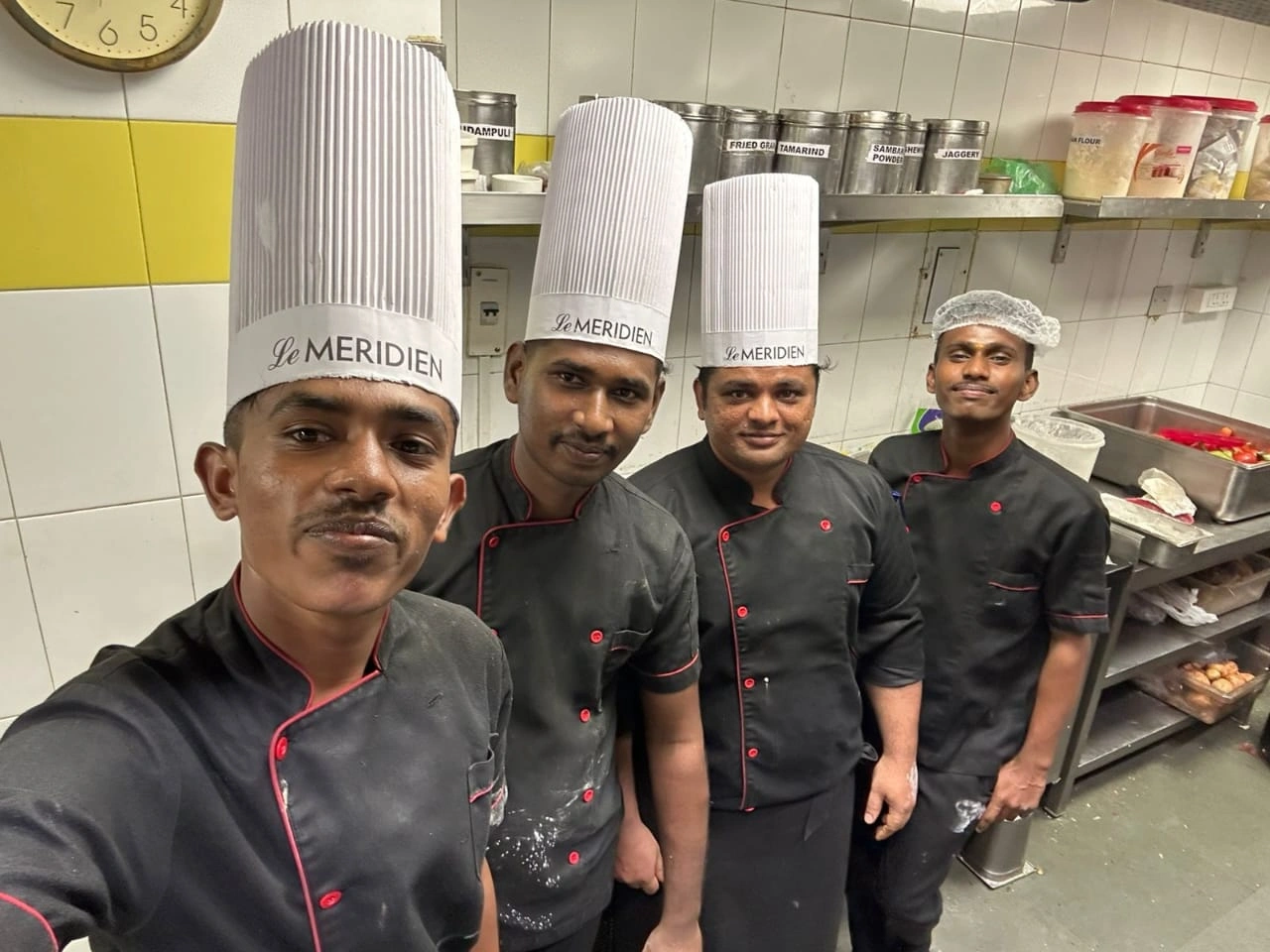 Thibakar — placed as Commi 3 at Le Meridien