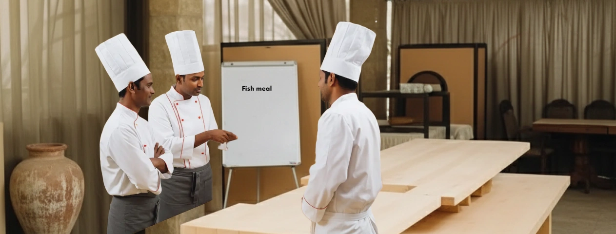 Hotel management training at Sri Maniya Institute
